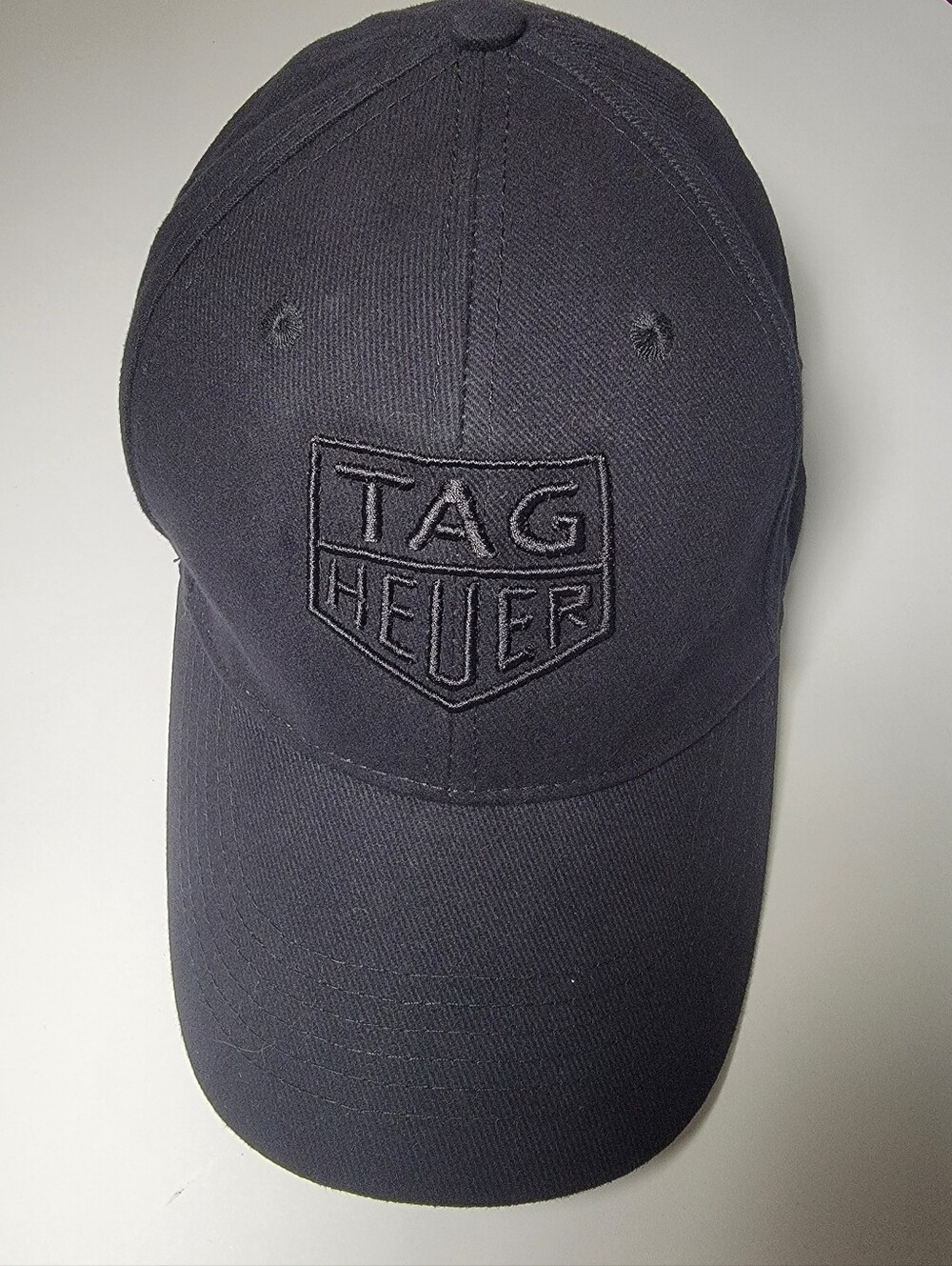 Tag Heuer Ball Cap Black w Black Logo